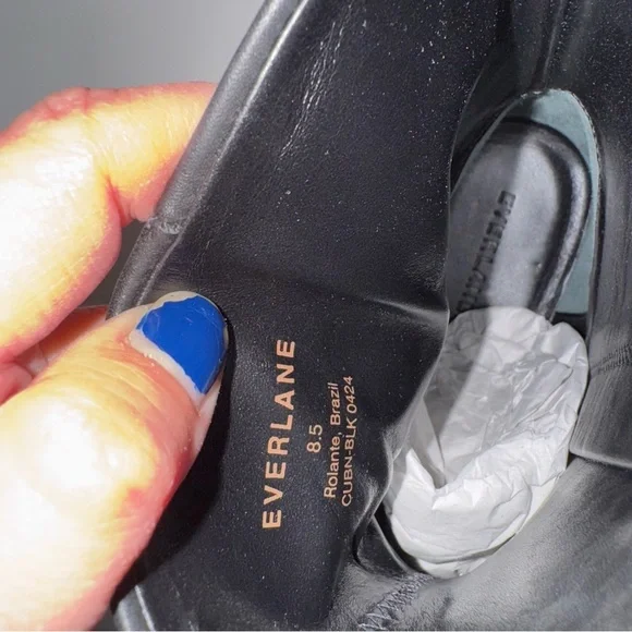 NEW Everlane The Havana Boot Black Size 8.5 - Picture 9 of 11